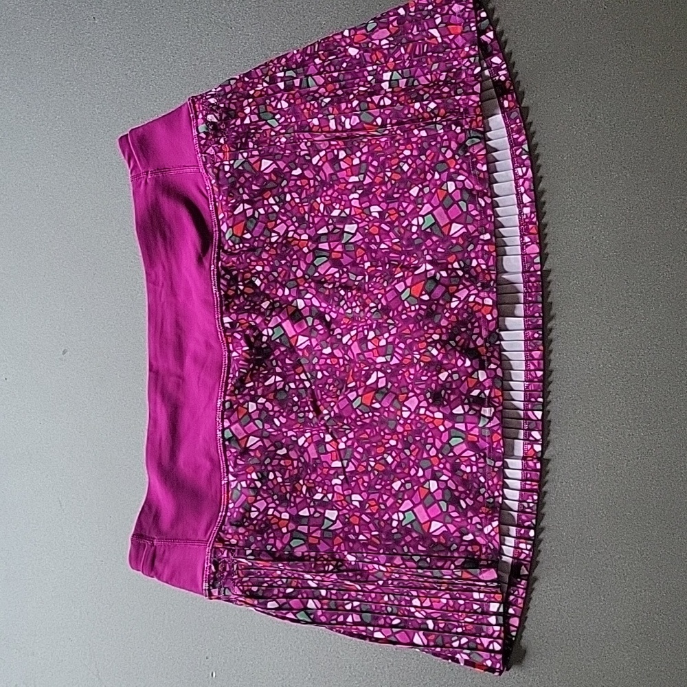 lululemon athletica Pink Mosaic Mini Skirt